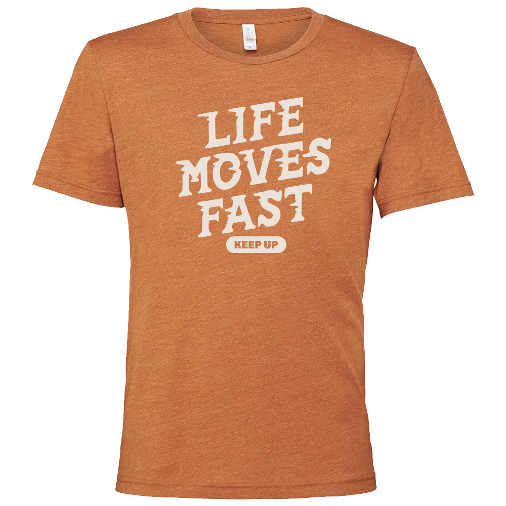 T-Shirt Men - Life Moves Fast