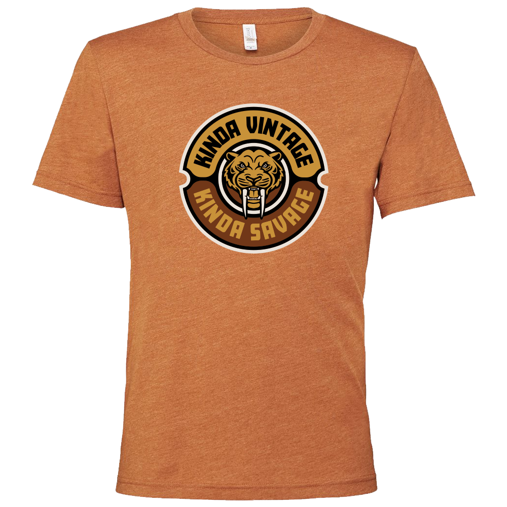 T-Shirt Men - Kinda Vintage Kinda Savage Logo