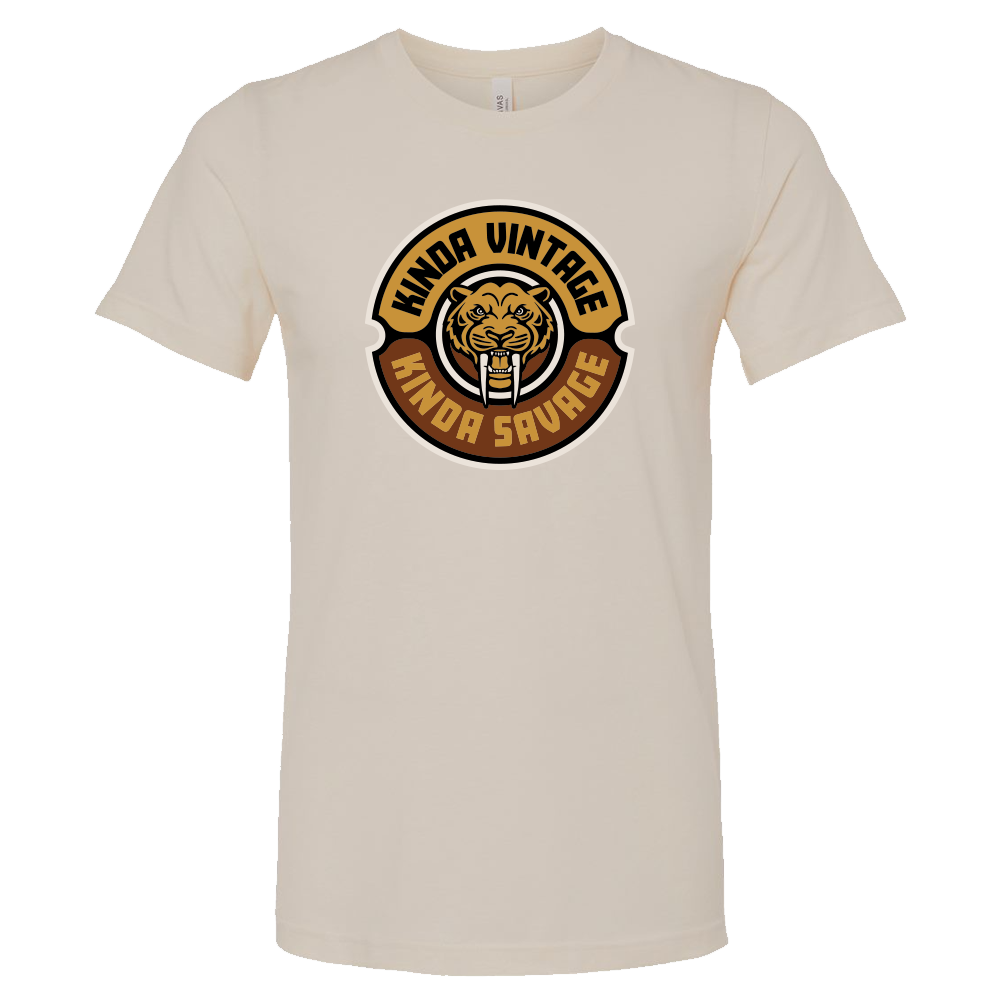 T-Shirt Men - Kinda Vintage Kinda Savage Logo
