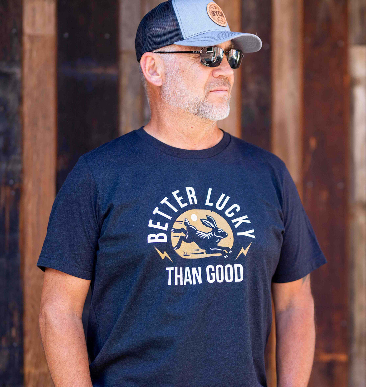 T-Shirt Men - Better Lucky Than Good